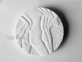 PP83, Summer Frolic 9, 6 inches dia., cast marble, 2007